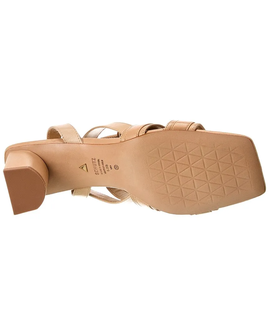 Schutz Kyrie Mid Leather Sandal