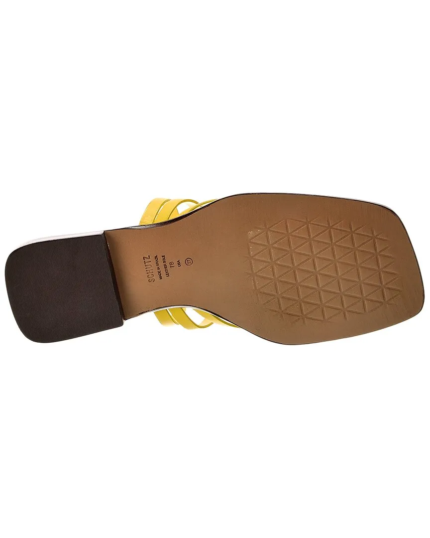 Schutz Rania Leather Flat