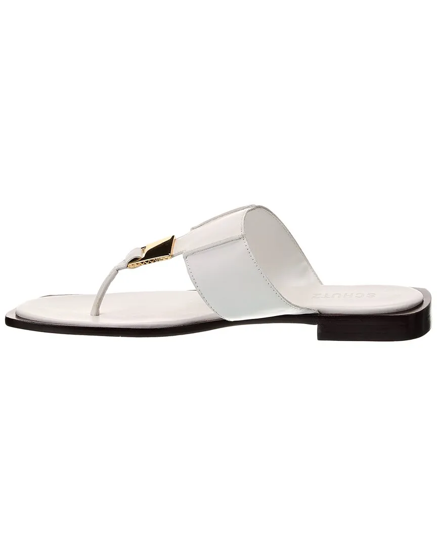 Schutz Salma Leather Flat