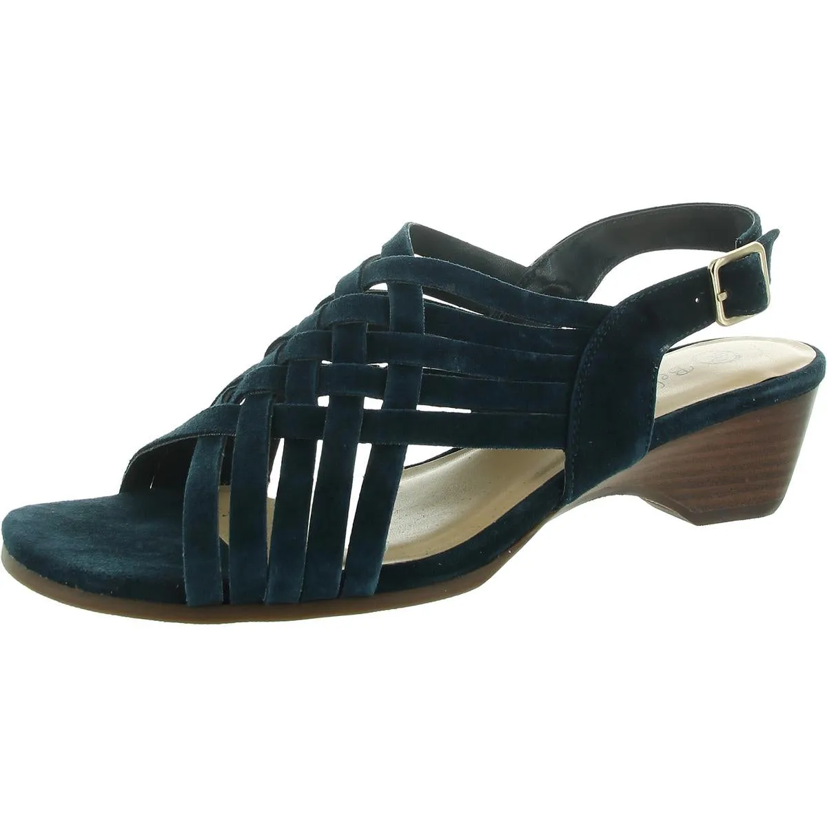 Seble Womens Strappy Open Toe Slingback Sandals