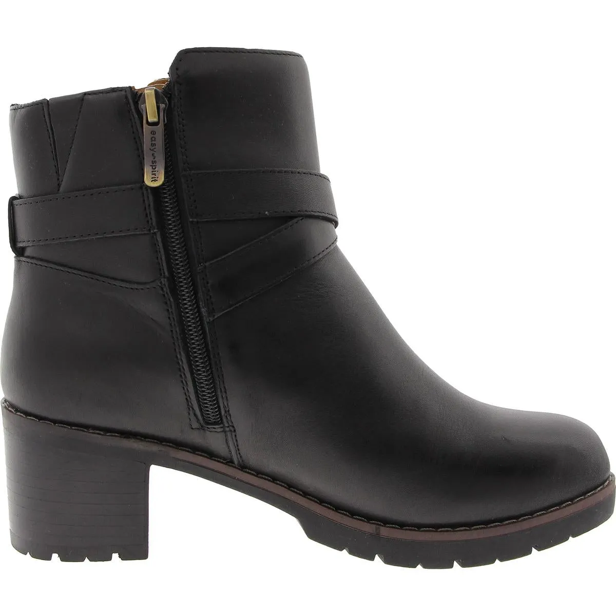 SECANTRELL Womens Buckle Leather Booties