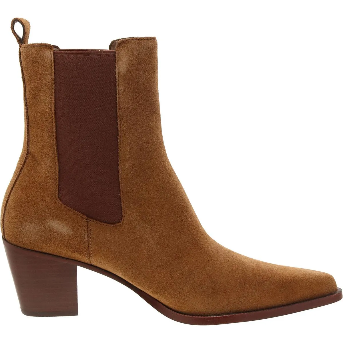 Shadie H2O  Womens Suede Pointed Toe Chelsea Boots