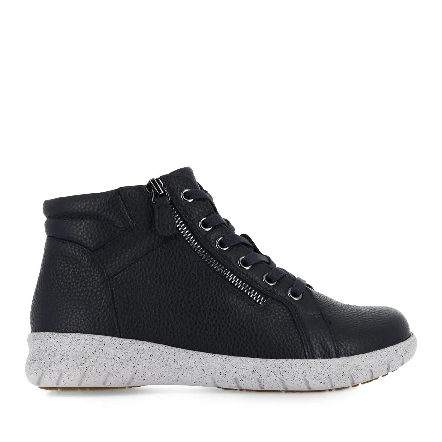SHAUNAT XF - INK TUMBLED LEATHER