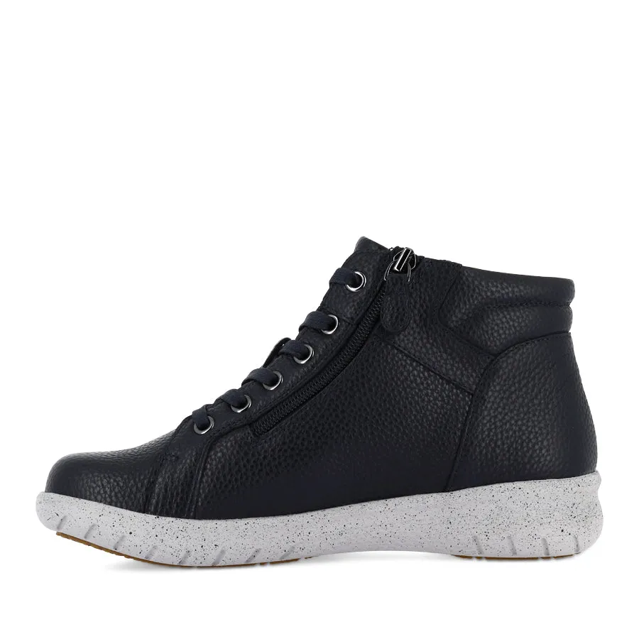 SHAUNAT XF - INK TUMBLED LEATHER