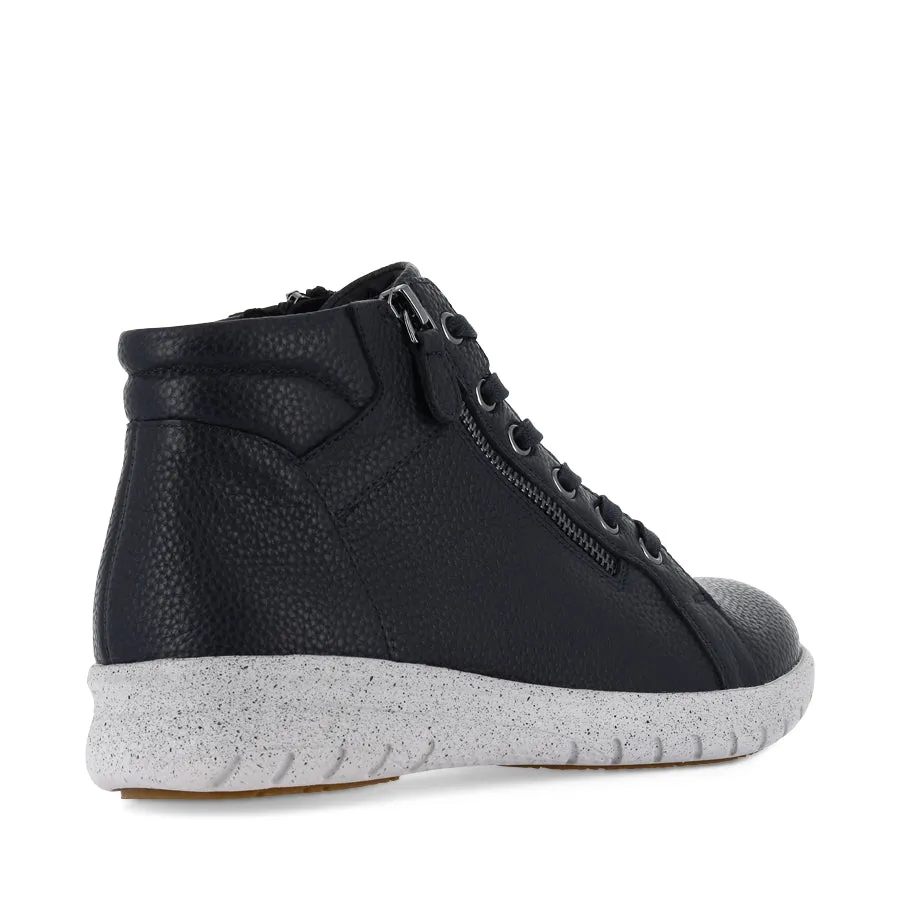 SHAUNAT XF - INK TUMBLED LEATHER