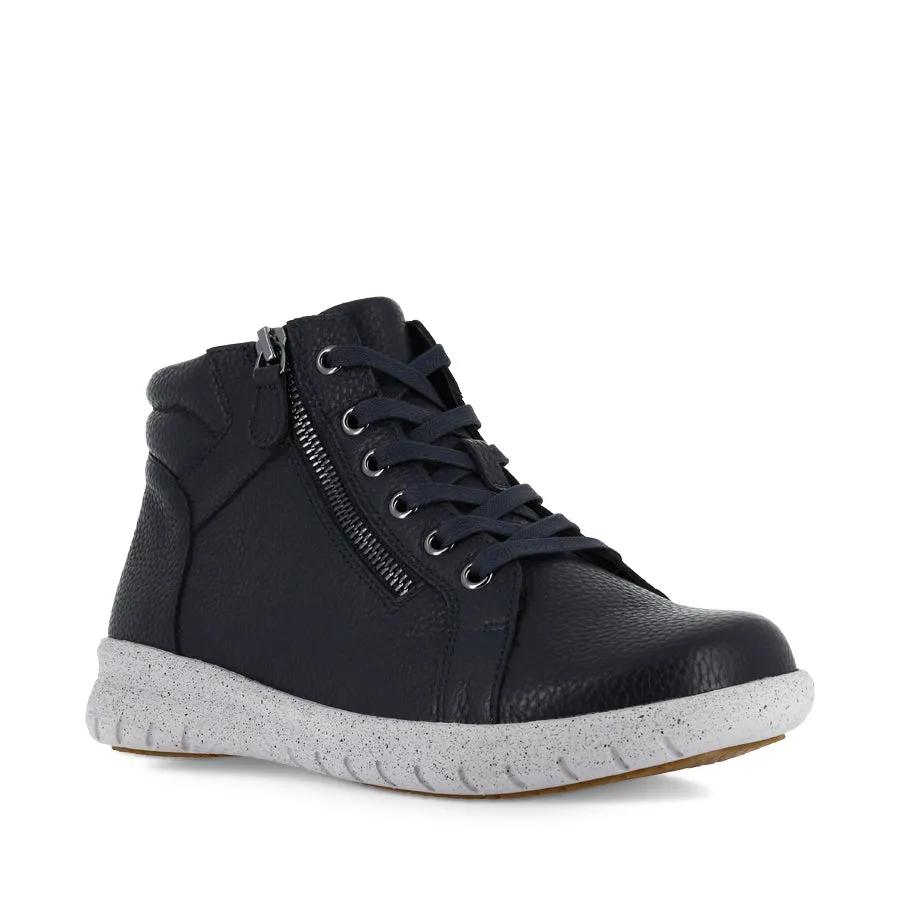 SHAUNAT XF - INK TUMBLED LEATHER