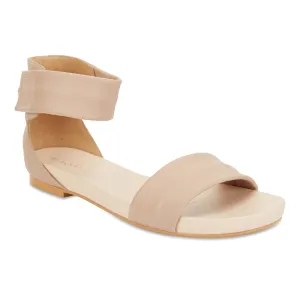 Shay Sandal in Nude Leather
