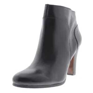 Sierra Womens Leather Ankle Boots