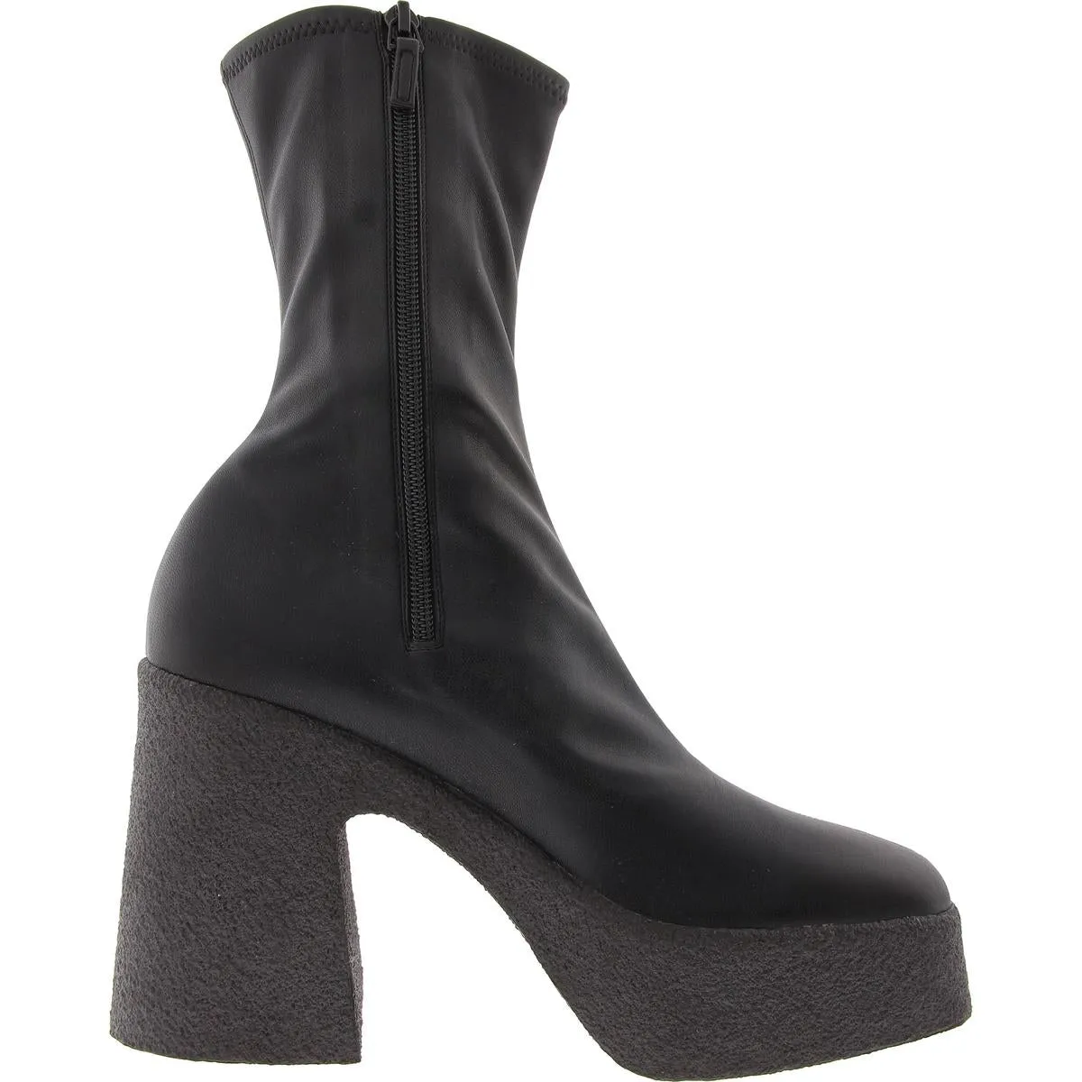 Skyla Womens Zipper Mid-Calf Boots