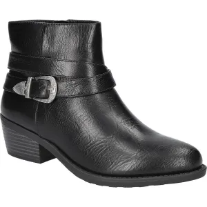 Skyler Womens Zipper Faux Leather Booties