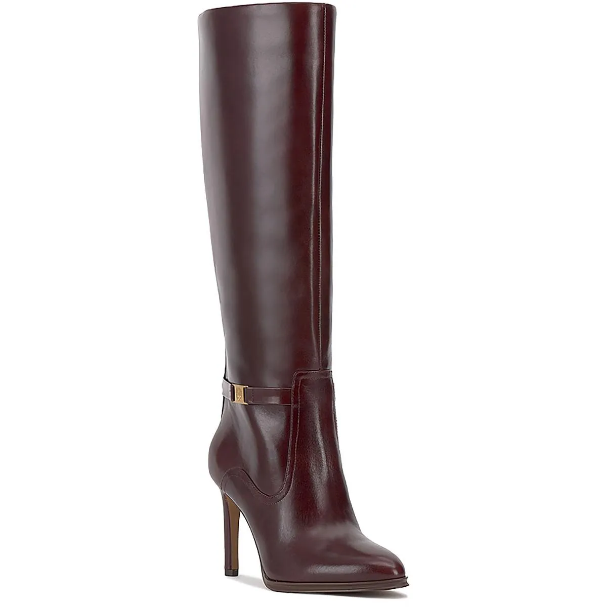 Skylie 4 Womens Leather Extra Wide Calf Knee-High Boots