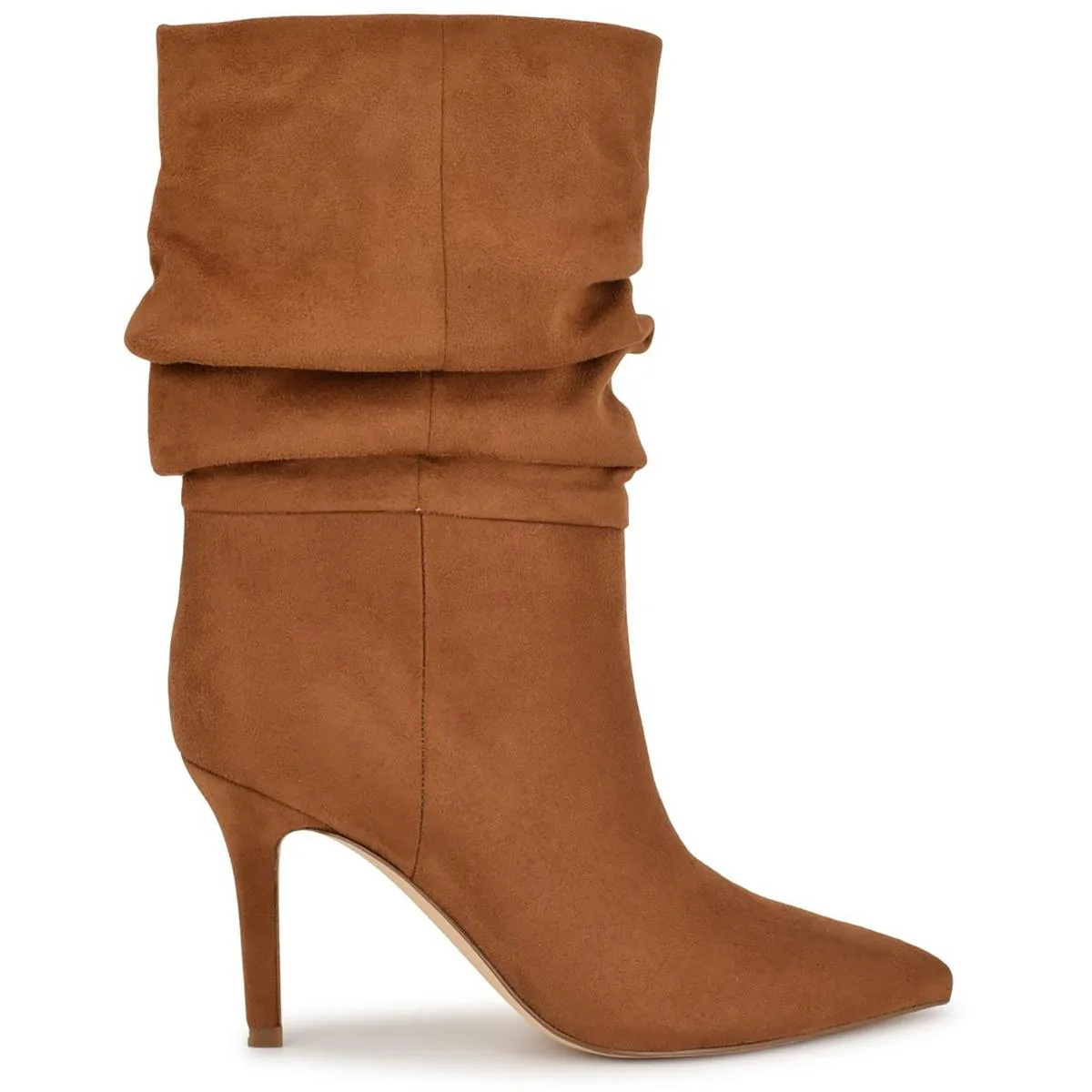 Slouch 2 Womens Slouchy Pointed Toe Mid-Calf Boots
