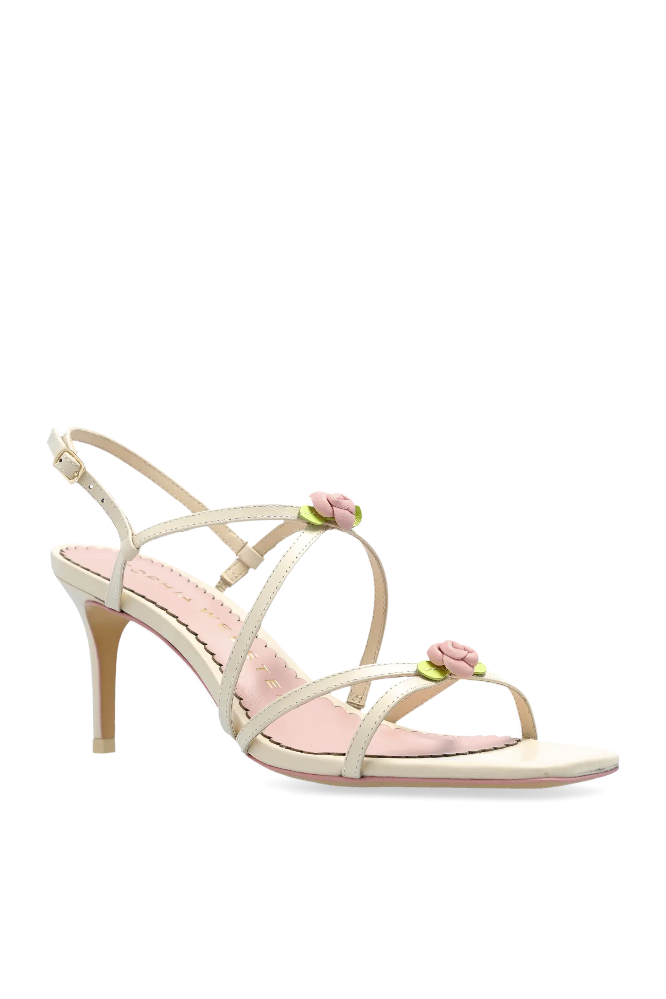 Sophia Webster Rosette Heeled Sandals
