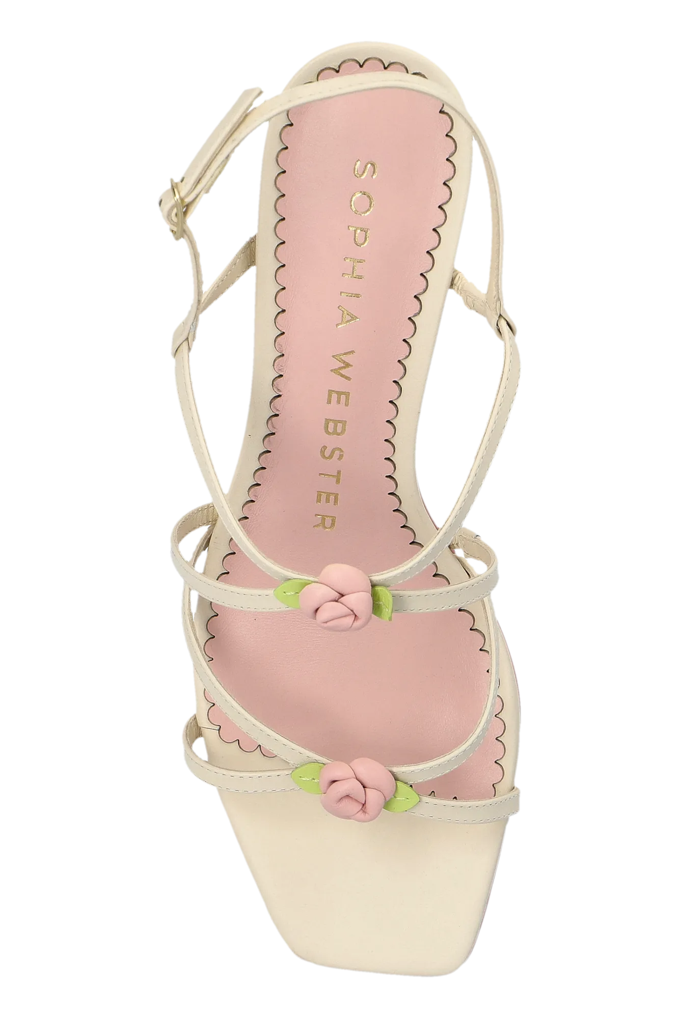Sophia Webster Rosette Heeled Sandals