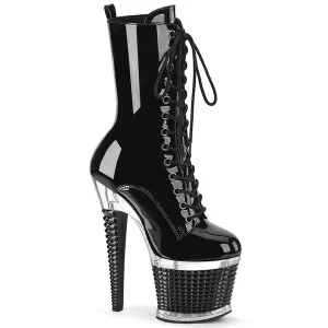 SPECTATOR-1040 Black Patent/Clear-Black