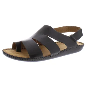 Speed Womens Leather Toe Loop Slingback Sandals