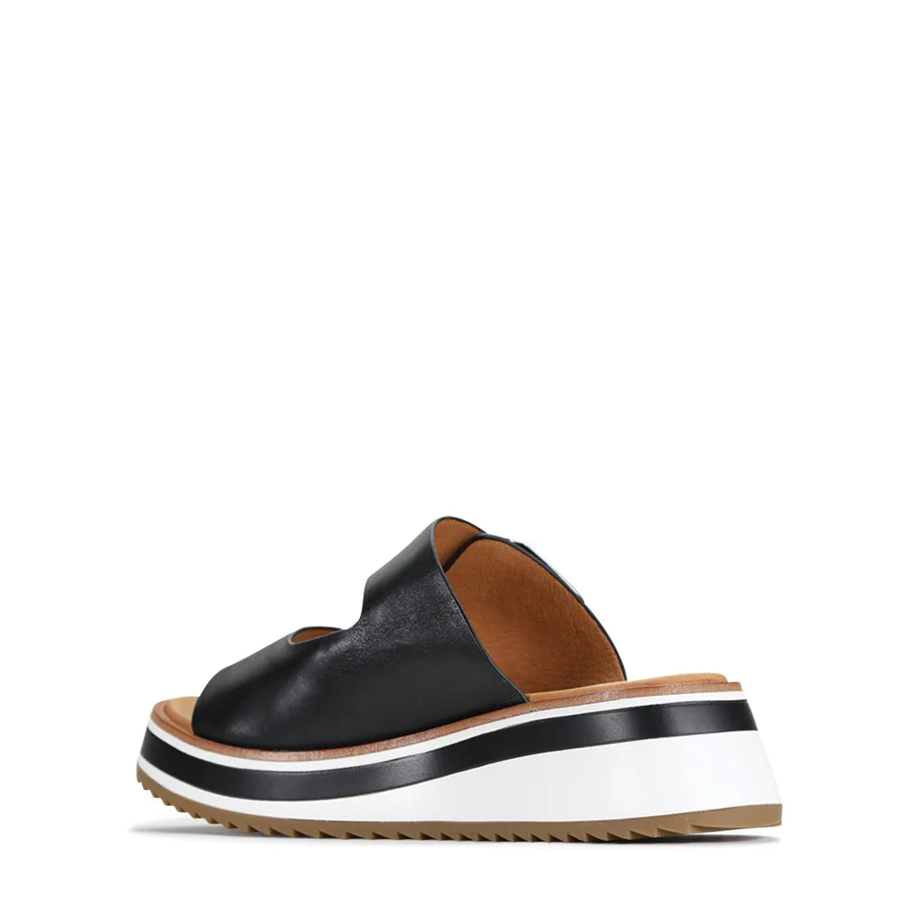 SPORTEZ LEATHER SLIDE SANDAL