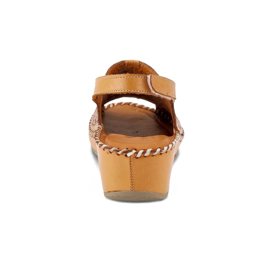 Spring Step Bohemianish Camel Leather Sandal (Women's)