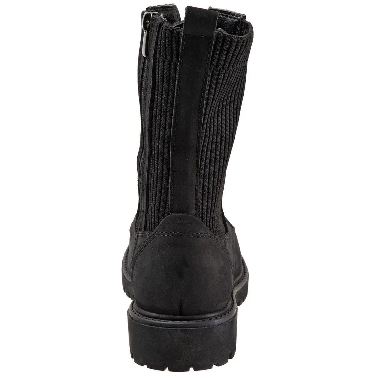 Stella Womens Leather Lace-Up Hiking Boots