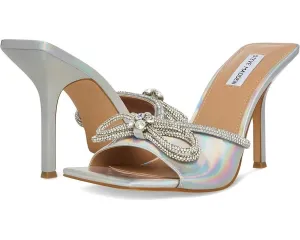 Steve Madden Embellish Sandal Womens Iridescent Rhinestones Stiletto Heel KHD573