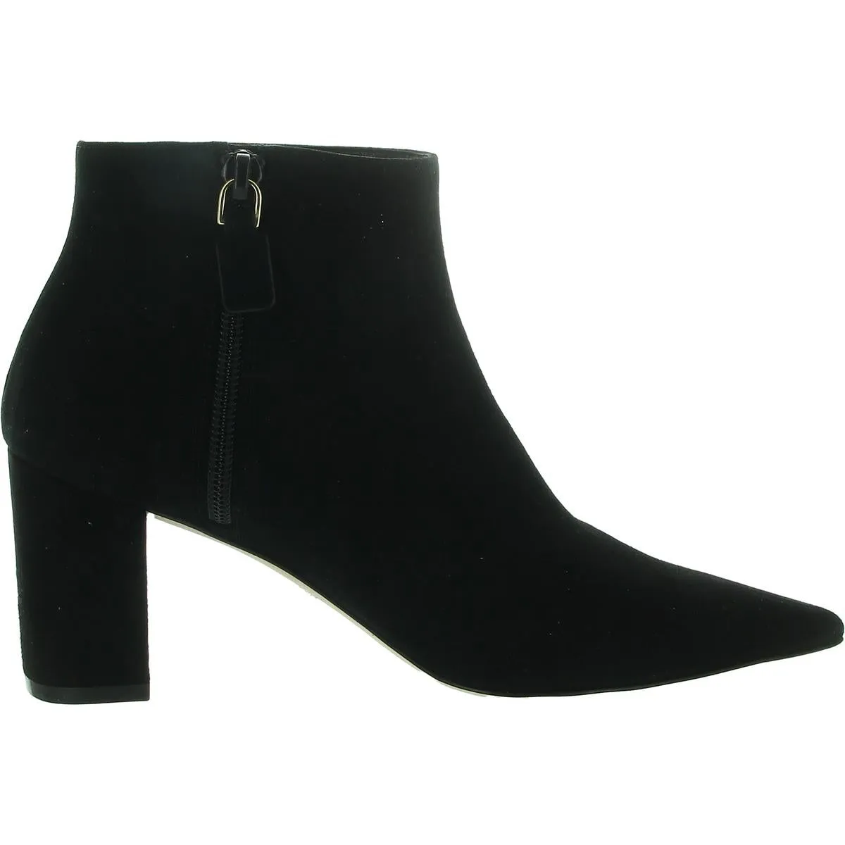 Stuart 75 Womens Zipper Suede Booties
