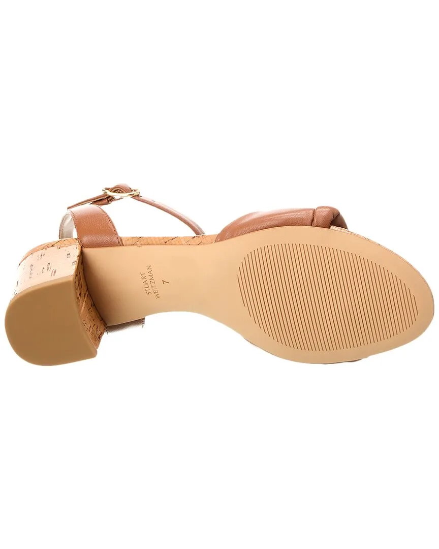 Stuart Weitzman Everly 50 Leather Sandal