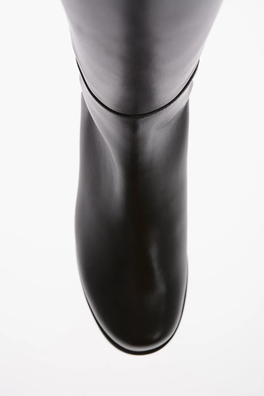 Stuart Weitzman Fabric And Leather Halfnhalf Pull-On Boots