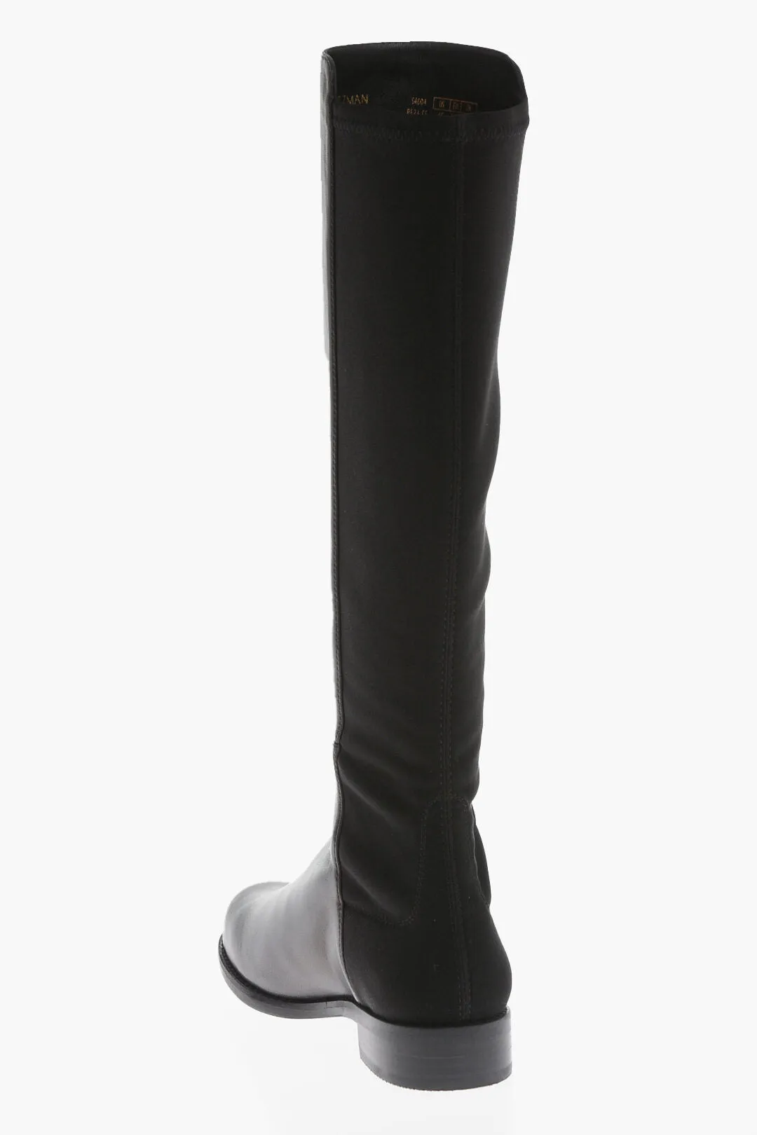 Stuart Weitzman Fabric And Leather Halfnhalf Pull-On Boots