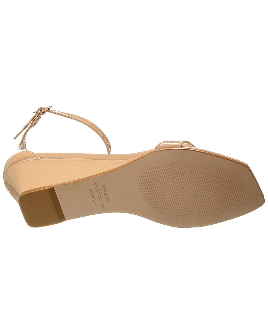 Stuart Weitzman Nudistcurve 50 Patent Sandal