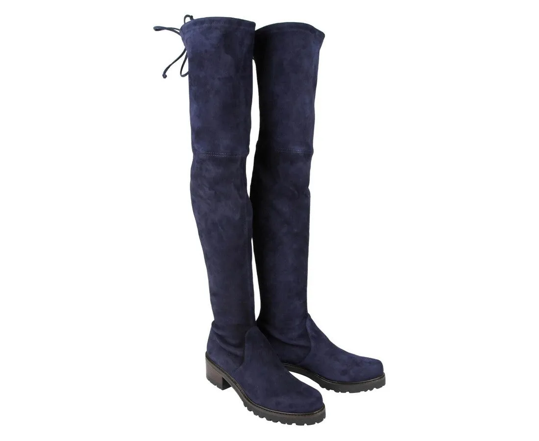 Stuart Weitzman Women's Suede Over the Knee Boot