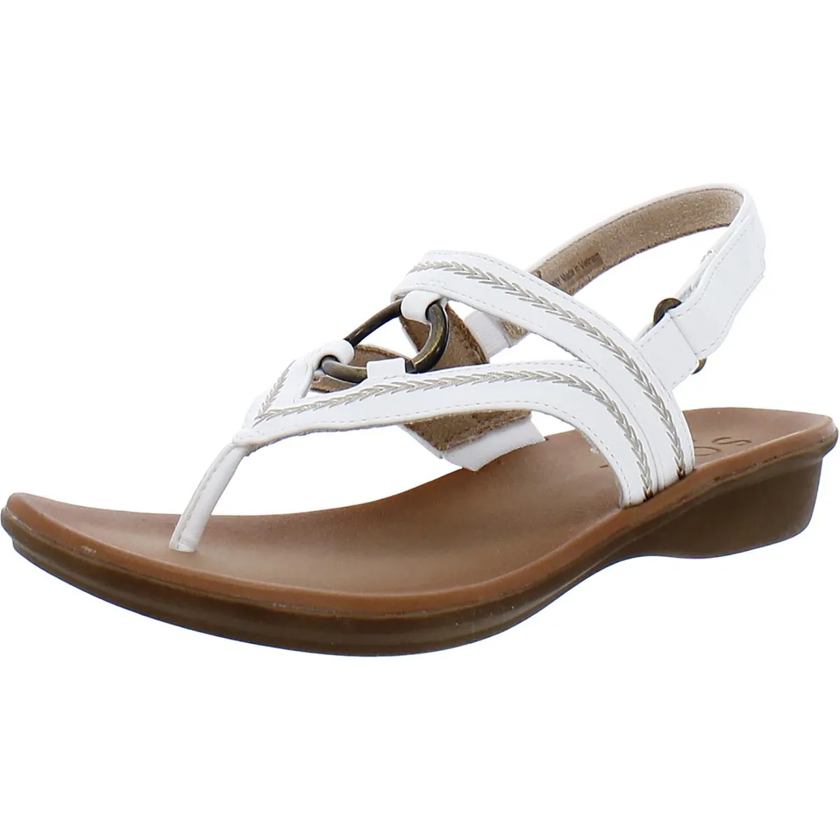 Sunny  Womens Strappy Slingback Sandals