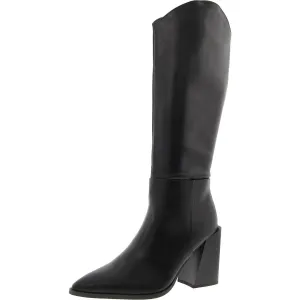 TATIP Womens Block Heel Manmade Mid-Calf Boots