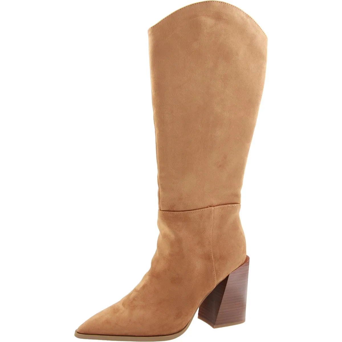 TATIP Womens Block Heel Manmade Mid-Calf Boots