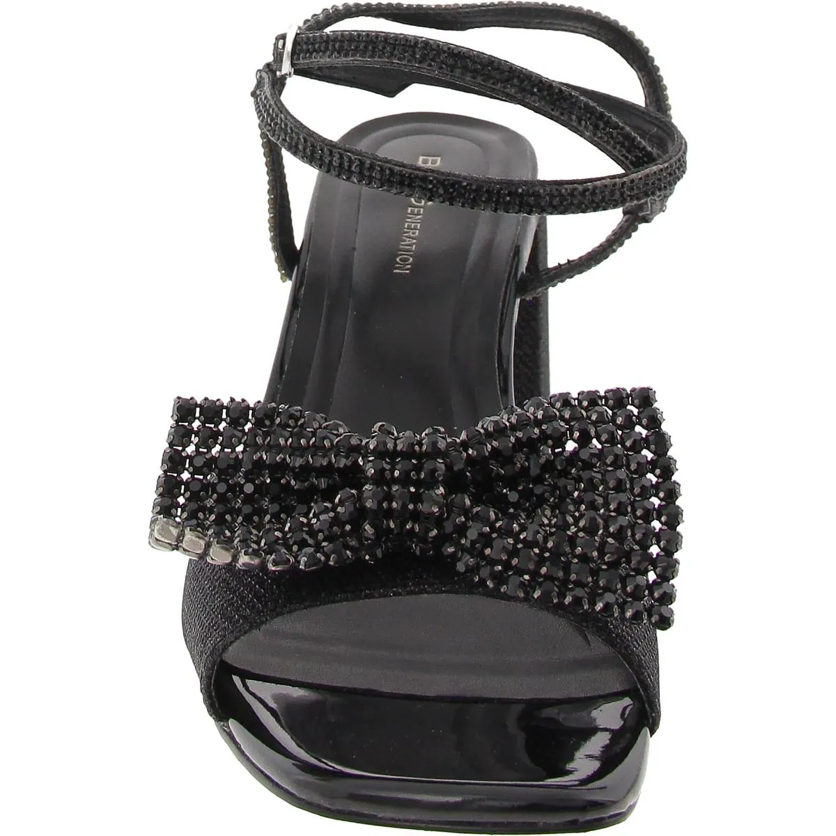 Tawny Womens Embellished Manmade Slingback Sandals