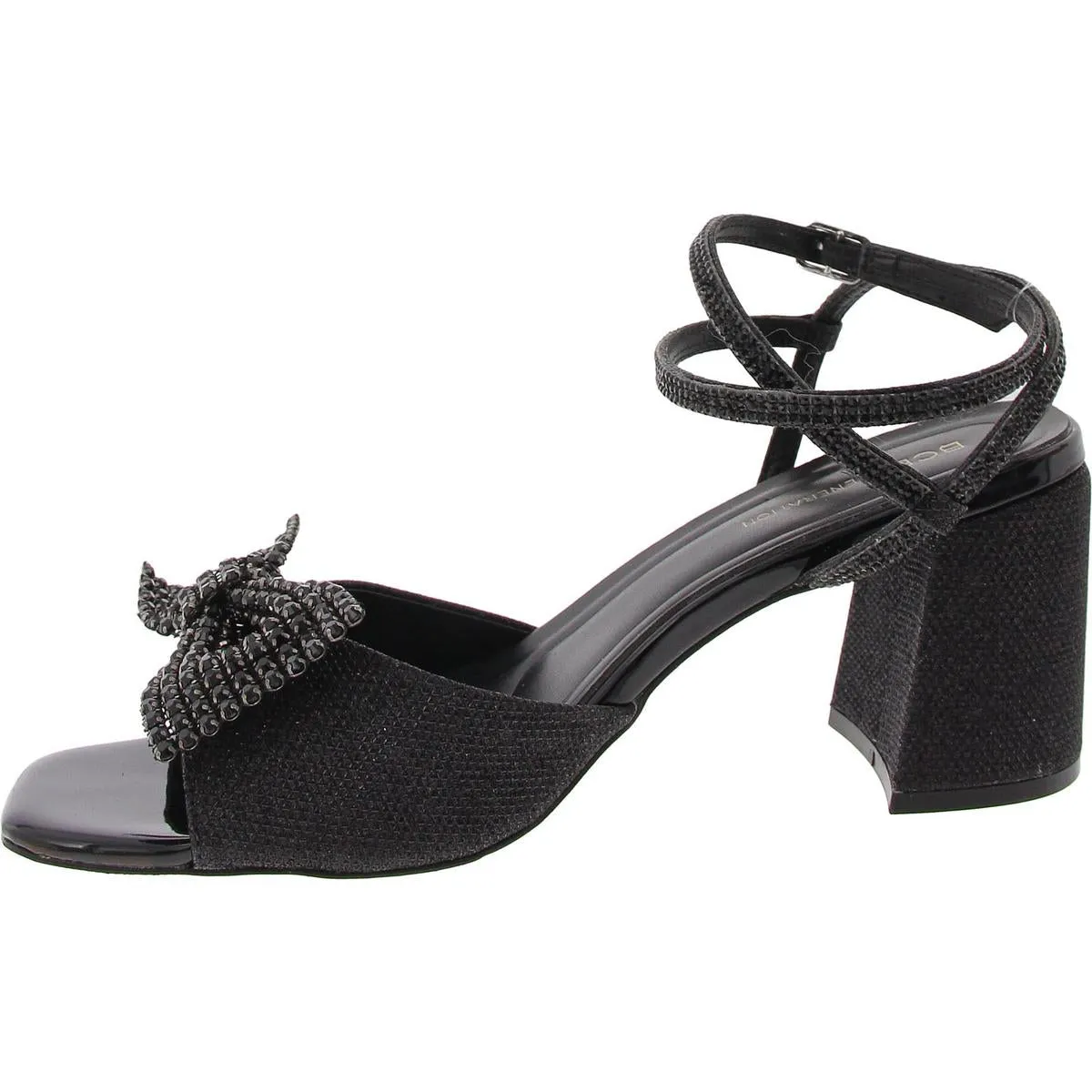 Tawny Womens Embellished Manmade Slingback Sandals