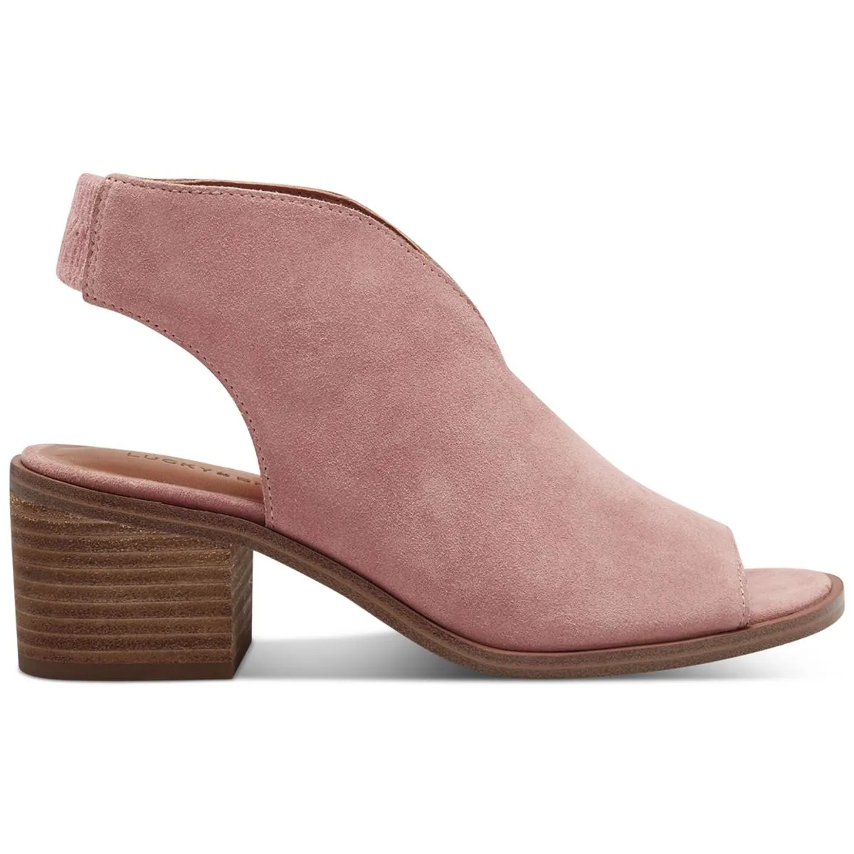 Terif Womens Suede Slingback Dress Sandals