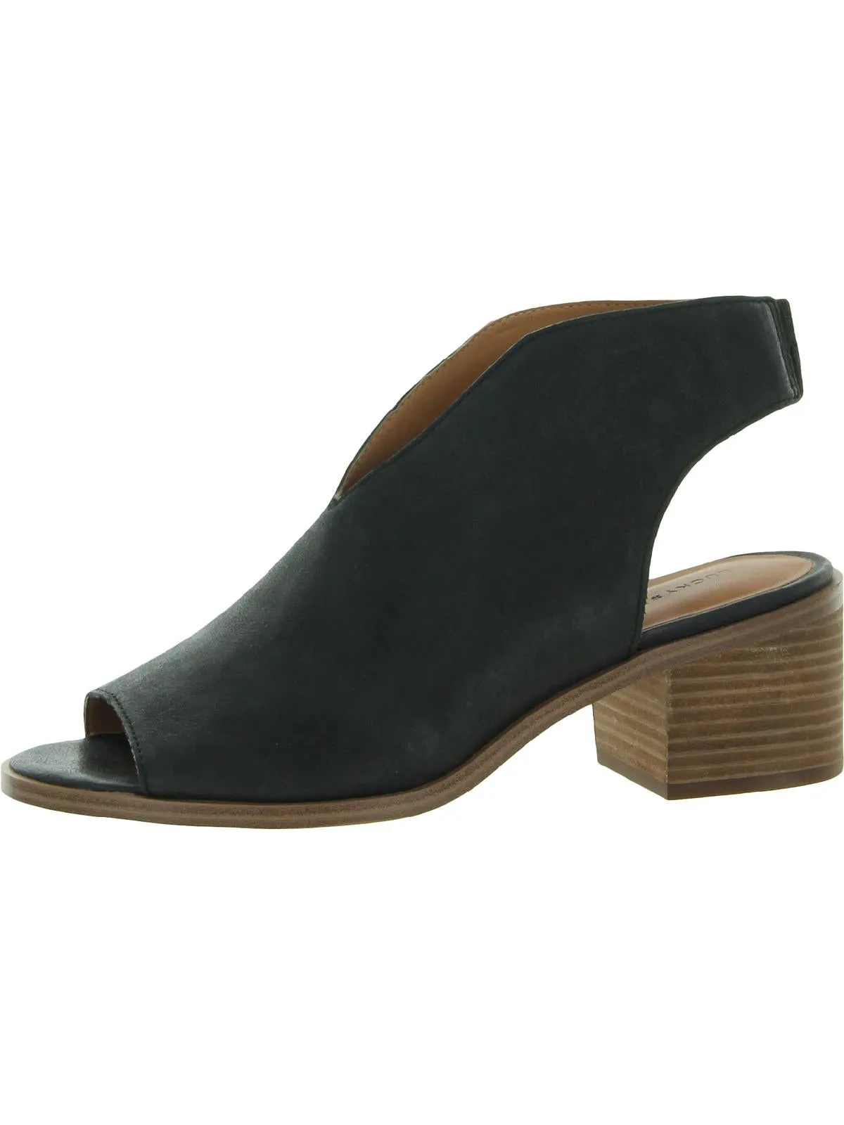 Terif Womens Suede Slingback Dress Sandals