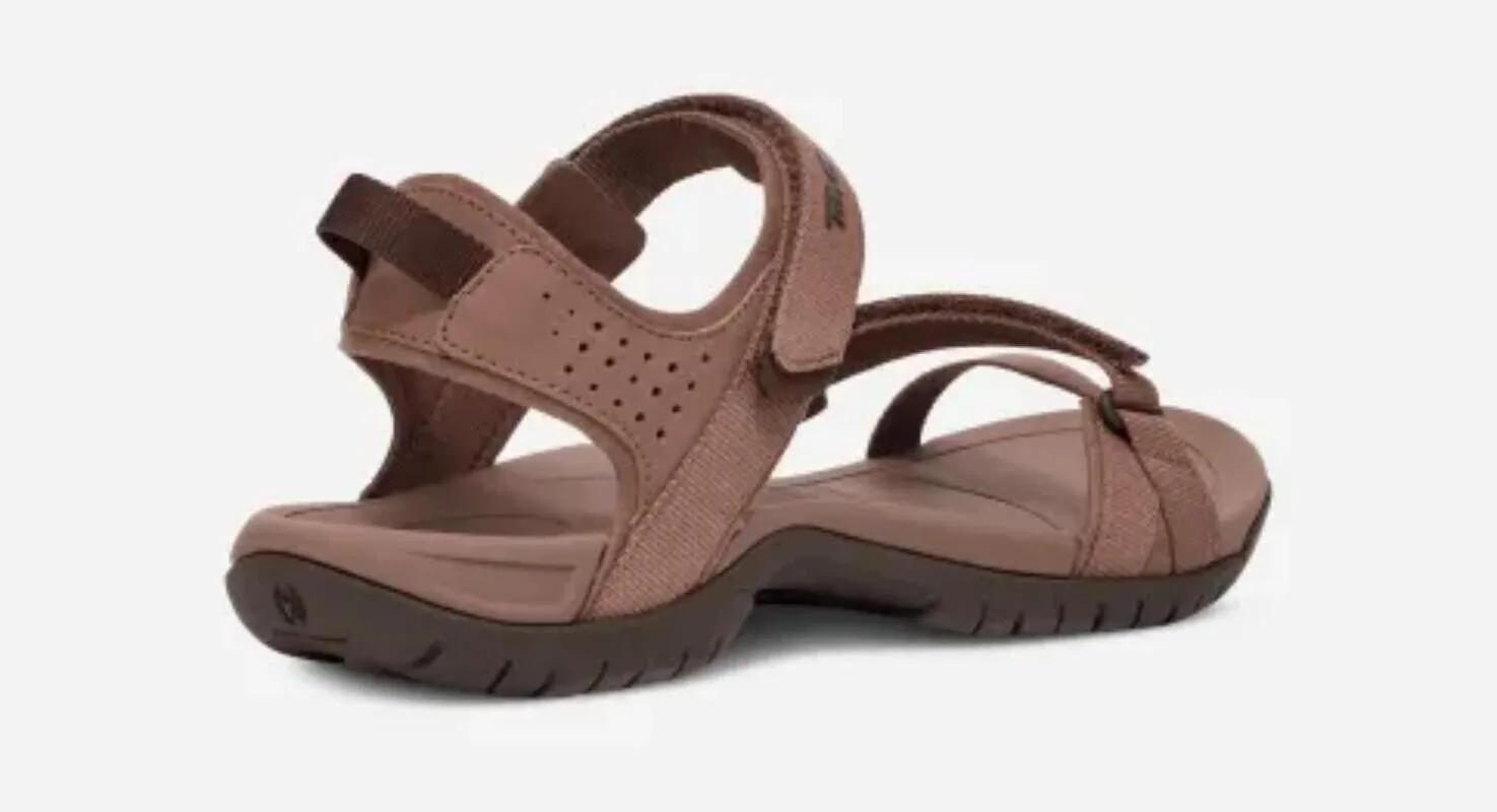 Teva Verra 1006263-ACR Strappy Women's 8.5 Acorn Slip On Hiking Sandal FZP308 (Acorn,8.5)