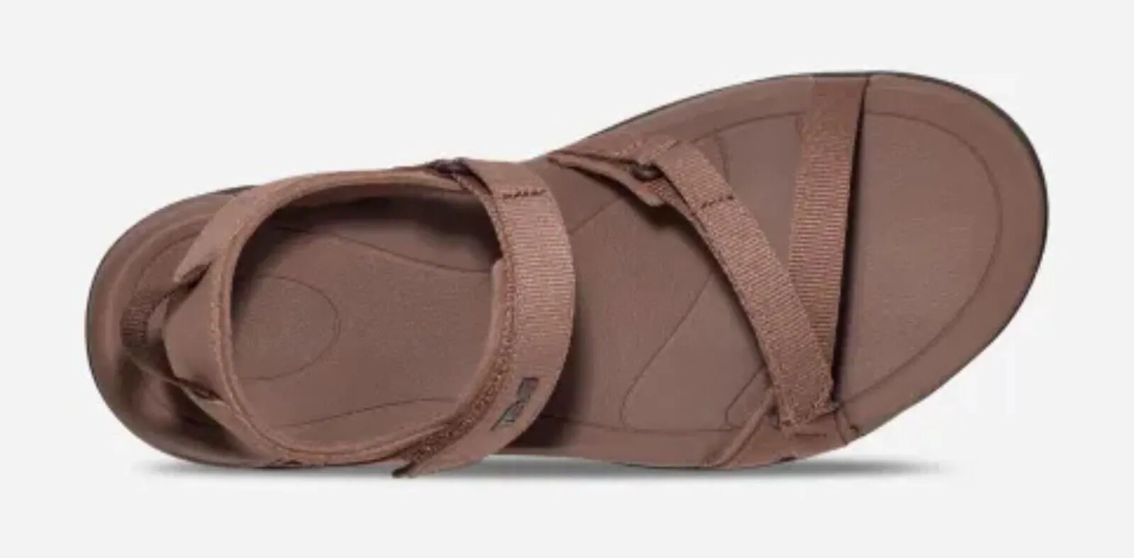 Teva Verra 1006263-ACR Strappy Women's 8.5 Acorn Slip On Hiking Sandal FZP308 (Acorn,8.5)