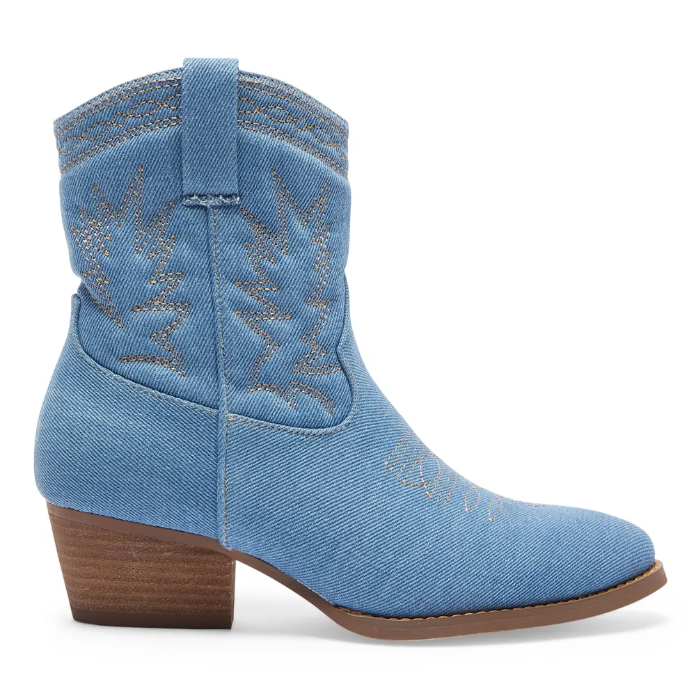 Texas Boot in Denim
