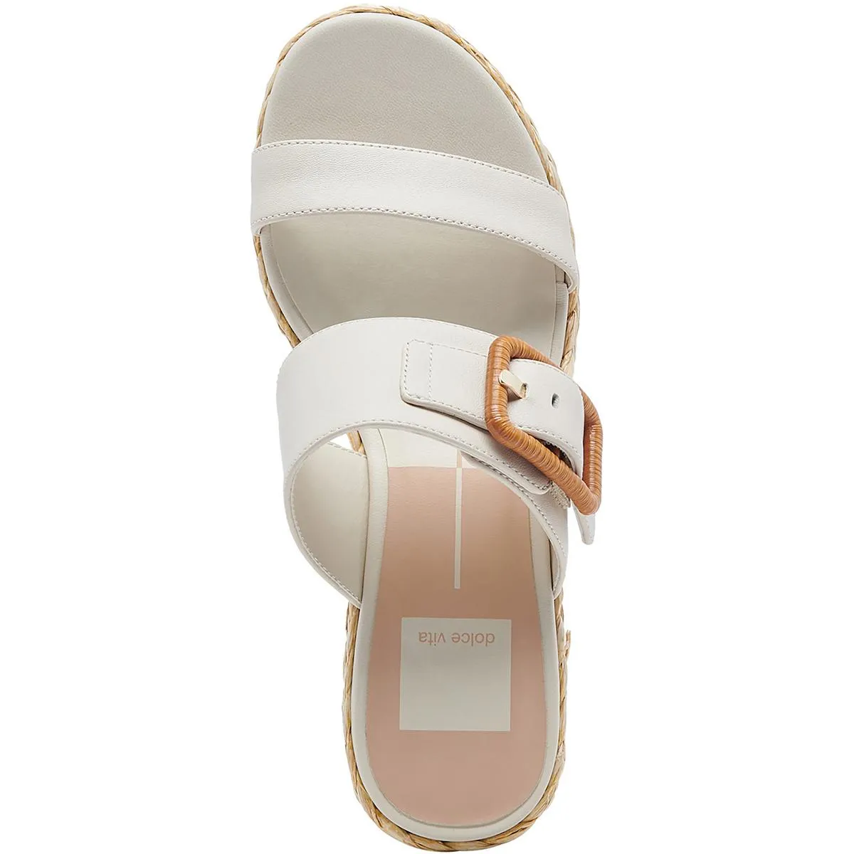 Thorin Womens Buckle Platform Wedge Sandals