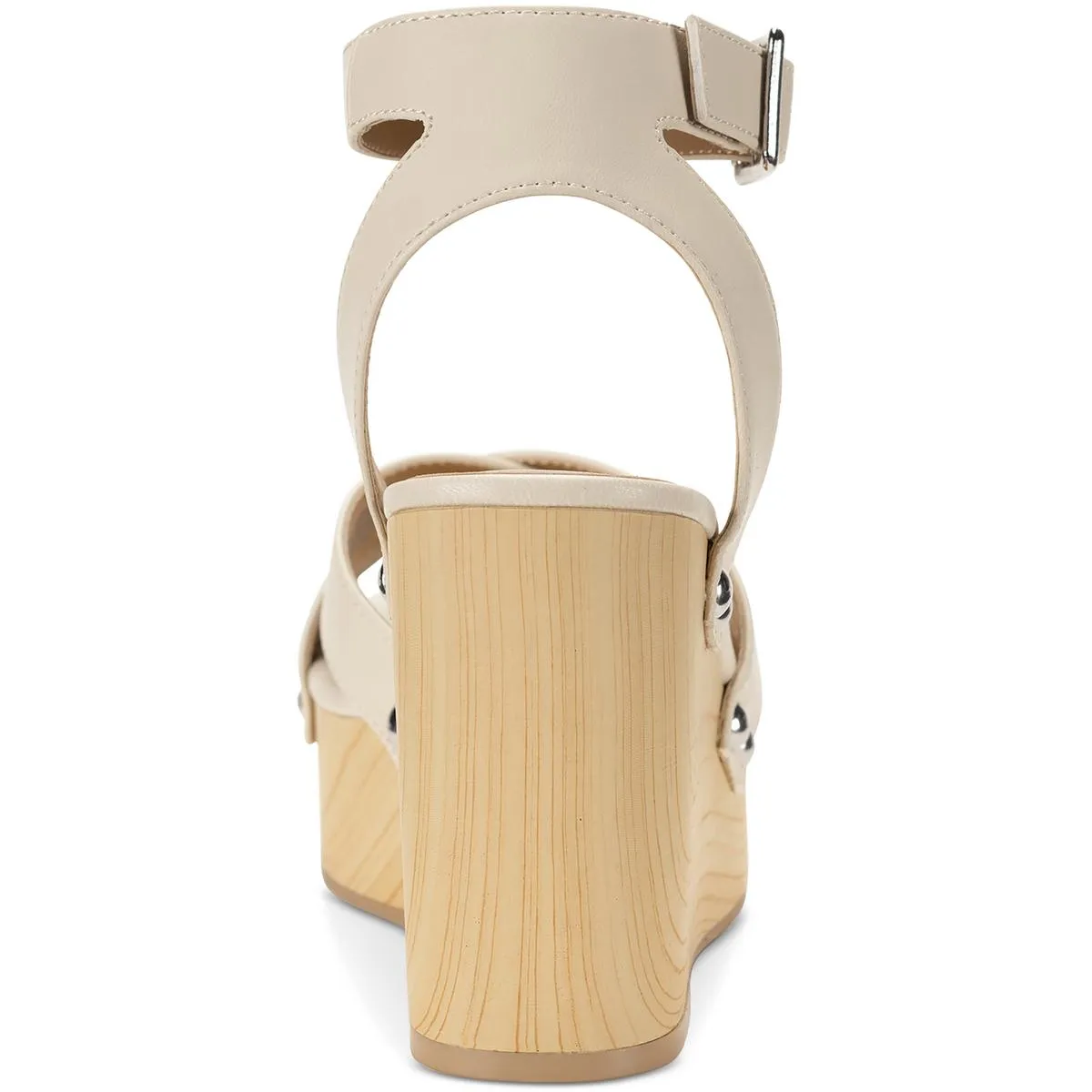Tiaraa Womens Ankle Strap Heeled Wedge Sandals