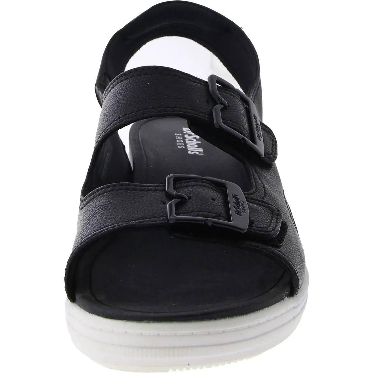 Time Off Era Womens Faux Leather Open Toe Slingback Sandals