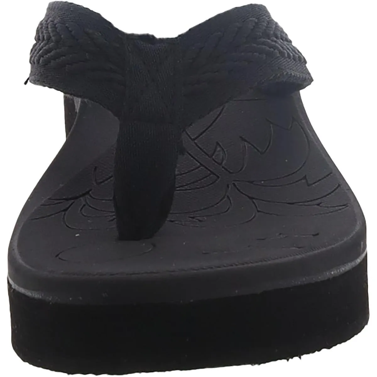 Tizzy Womens Slip-On Cushioned Footbed Platform Sandals