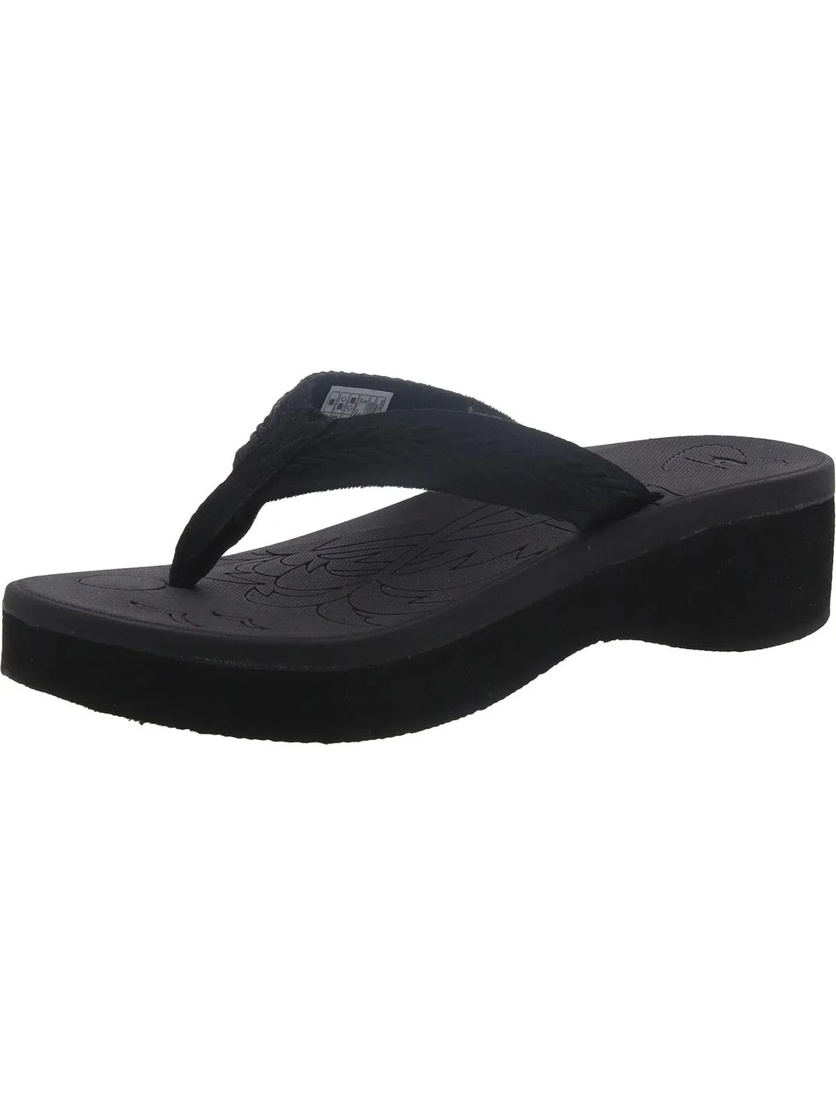 Tizzy Womens Slip-On Cushioned Footbed Platform Sandals