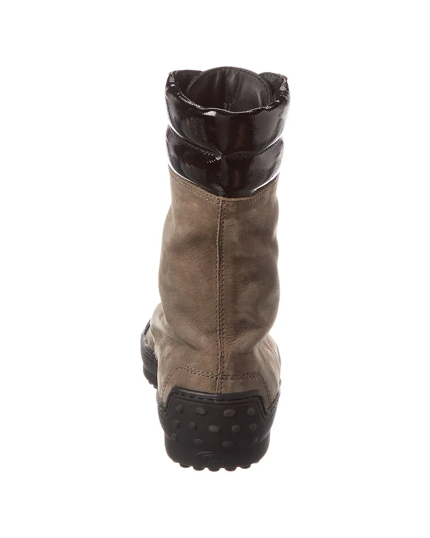 TODs Suede & Leather Boot