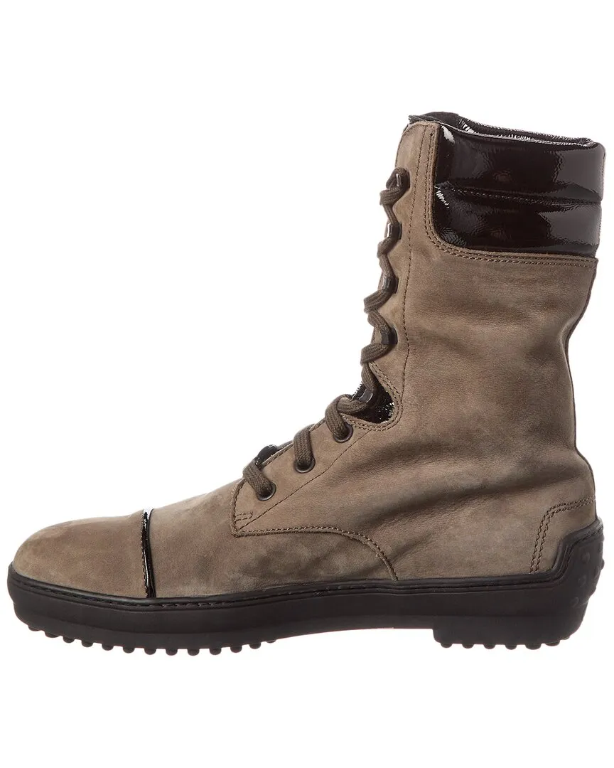 TODs Suede & Leather Boot