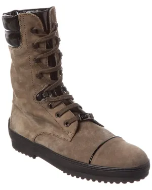 TODs Suede & Leather Boot