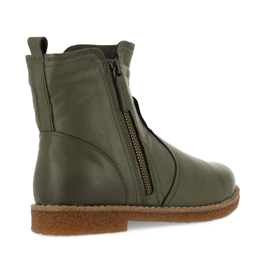 TONYA - OLIVE LEATHER