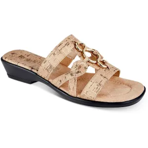 Torrid Womens Cork Square Toe Heel Sandals